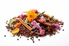 Delicate herbal tea. Generate Ai Product Image 1