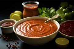 Robust Bowl chipotle sauce. Generate Ai Product Image 1