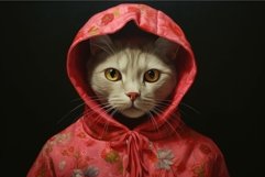 Dressed cat jacket. Generate AI Product Image 1