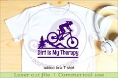 Female Mountain Bike Name Sign SVG, Cyclist Laser Cut File Product Image 3