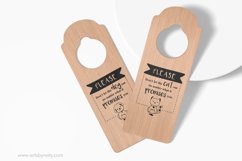SVG Don't let the cat out. Don't let the dog out. Product Image 3