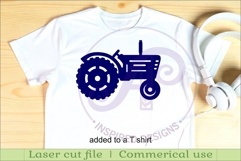 Farm vehicle silhouette laser cut outs SVG file Product Image 3
