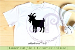 Farm animal silhouette laser cut outs SVG file Product Image 3