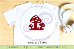 Woodland animal Silhouette shapes for laser cutting Product Image 3