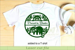 Personalized Red Panda Name Sign, Woodland Nursery Decor Product Image 3