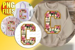 C Doodle Letter Style Clipart Festive Character Design! Product Image 1