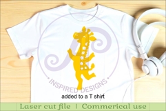 Giraffe SVG Laser Cut Files Cute Animal Silhouette 2 Product Image 3