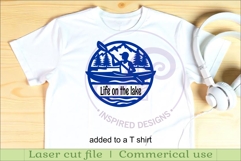 Kayaking male name sign svg laser cut Product Image 3