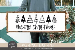 Merry Christmas SVG, Christmas SVG, Cricut File Product Image 2