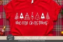 Merry Christmas SVG, Christmas SVG, Cricut File Product Image 1