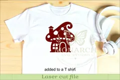 Fairy Village SVG . Fantasy house silhouettes 1 Product Image 3