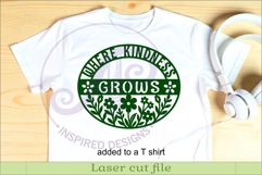 Where Kindness Grows SVG | Teacher Classroom Wall Sign Product Image 3