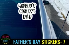 Father's Day Stickers I Printable Dad Stickers Product Image 3