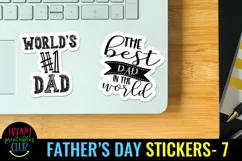 Father's Day Stickers I Printable Dad Stickers Product Image 2