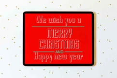 Merry Christmas Shadow Product Image 3