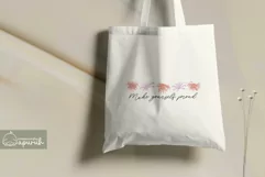 Floral Motivational Self-Care Quotes T-Shirt Design 12 Product Image 3