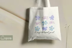 Floral Motivational Self-Care Quotes T-Shirt Design 18 Product Image 3