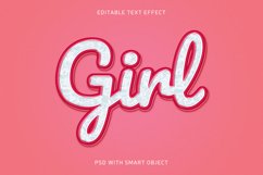 Girl Text Effect Product Image 1