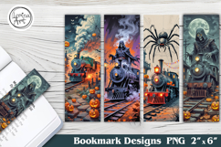 Halloween Express Printable Bookmark 4 PNG Product Image 1