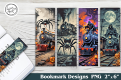 Halloween Express Printable Bookmark 4 PNG Product Image 1