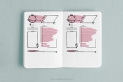 KDP hand-drawn bullet daily journal. Product Image 3