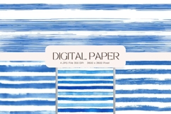 Stripe Pattern Background Gift Wrap Wallpaper Digital Paper Product Image 1
