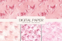 Chinoiserie Floral Pattern Background Vintage Digital Paper Product Image 1