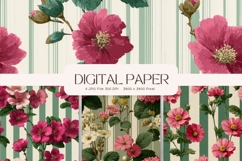 Vintage Flower Valentines Background Love Wedding Wallpaper Product Image 1
