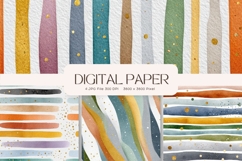 Boho Background Pattern Digital Paper Wallpaper Scrapbook123 Product Image 1