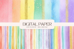 Stripe Pattern Background Gift Wrap Wallpaper Digital Paper Product Image 1