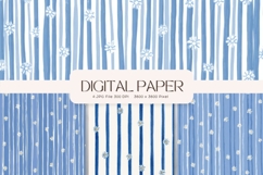 Daisy Flower Seamless Pattern Background Gift Wrap Wallpaper Product Image 1