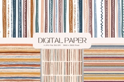 Boho Background Pattern Digital Paper Wallpaper Scrapbook_70 Product Image 1