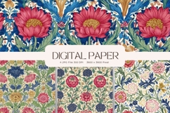 Vintage Flower Valentines Background Love Wedding Wallpaper Product Image 1