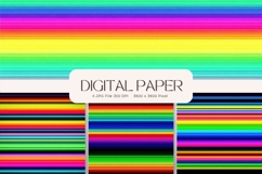 Stripe Pattern Background Gift Wrap Wallpaper Digital Paper Product Image 1
