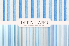 Stripe Pattern Background Gift Wrap Wallpaper Digital Paper Product Image 1