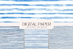 Stripe Pattern Background Gift Wrap Wallpaper Digital Paper Product Image 1