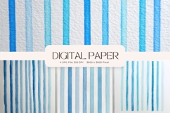 Stripe Pattern Background Gift Wrap Wallpaper Digital Paper Product Image 1