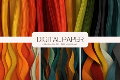 Rainbow Watercolor Background Abstract Digital Paper_129 Product Image 1