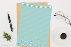 School Writing Paper sheet with Confetti. Product Image 5