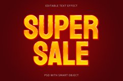 Super Sale Text Effect Product Image 1
