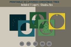 3D layered Christmas tree Product Image 2