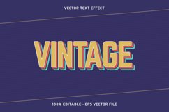 Vintage Vector Text Effect Product Image 1