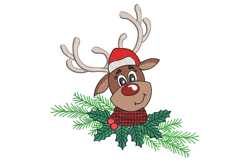 Reindeer, Christmas Embroidery Design Product Image 1