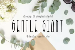 Gentle Giant Condensed Font - Free Font of The Week Product Image 1