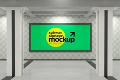 Subway Signage Billboard Mockup Product Image 1