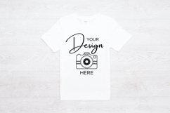 Gildan 64000 Mockup Softstyle White T-shirt Mock up Product Image 1