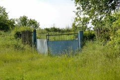 SET beautiful old gate from abandoned house in village Product Image 13