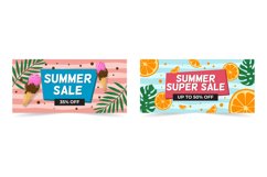 Summer Sale Banners Product Image 1