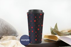 Travel Mug mockup, full wrap, neutral background PSD & JPG Product Image 2