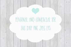 Love bubble svg, dxf, png, eps Product Image 3